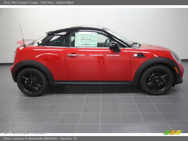  2012 Cooper Coupe Chili Red