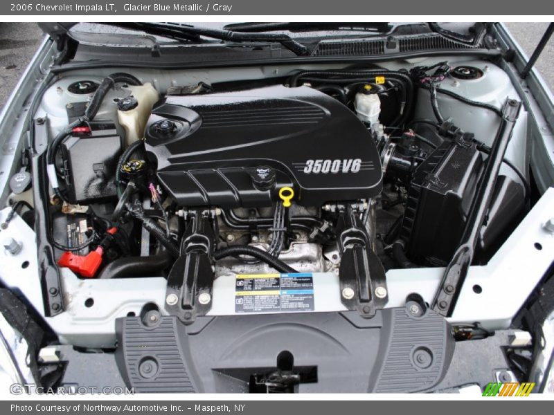 Glacier Blue Metallic / Gray 2006 Chevrolet Impala LT