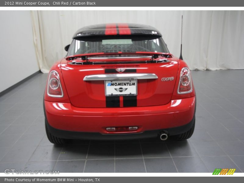 Chili Red / Carbon Black 2012 Mini Cooper Coupe