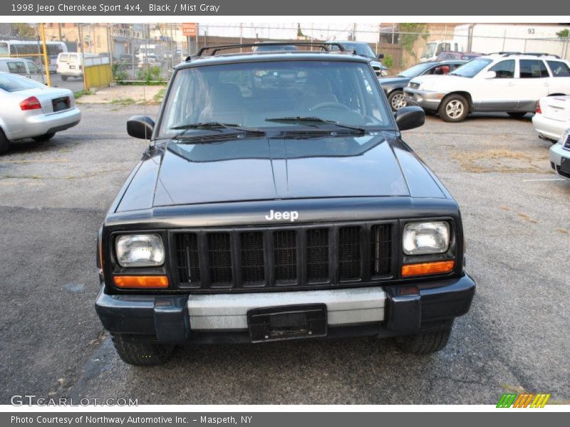 Black / Mist Gray 1998 Jeep Cherokee Sport 4x4