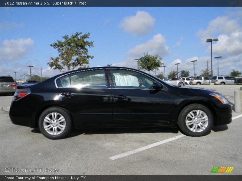 Super Black / Frost 2012 Nissan Altima 2.5 S