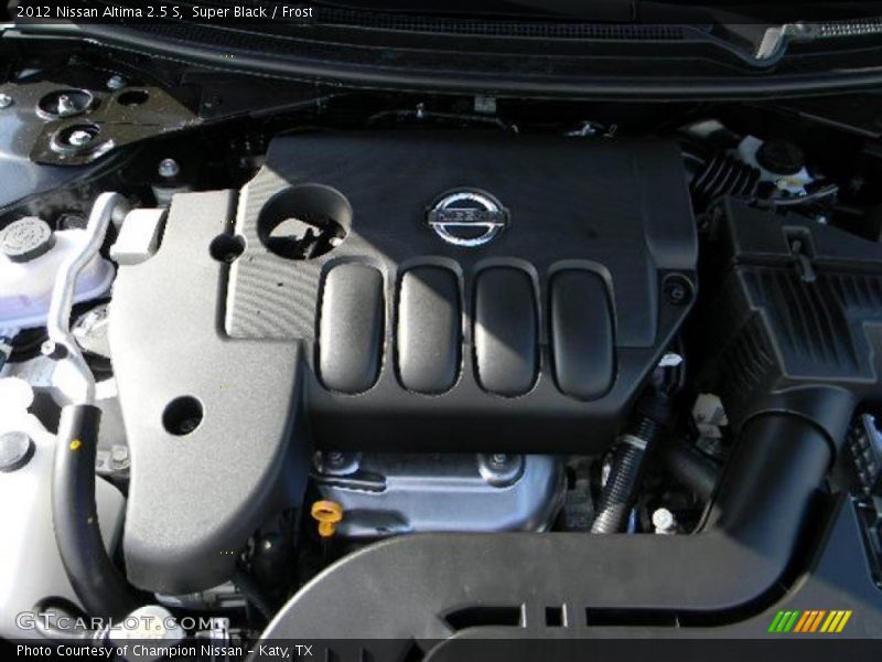 Super Black / Frost 2012 Nissan Altima 2.5 S