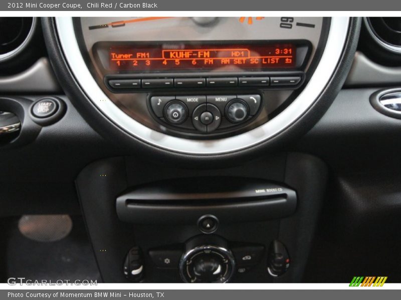 Chili Red / Carbon Black 2012 Mini Cooper Coupe