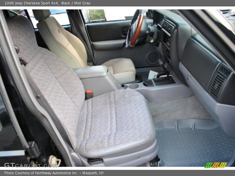 Black / Mist Gray 1998 Jeep Cherokee Sport 4x4