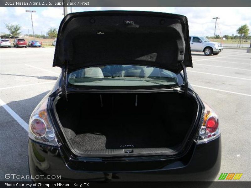 Super Black / Frost 2012 Nissan Altima 2.5 S