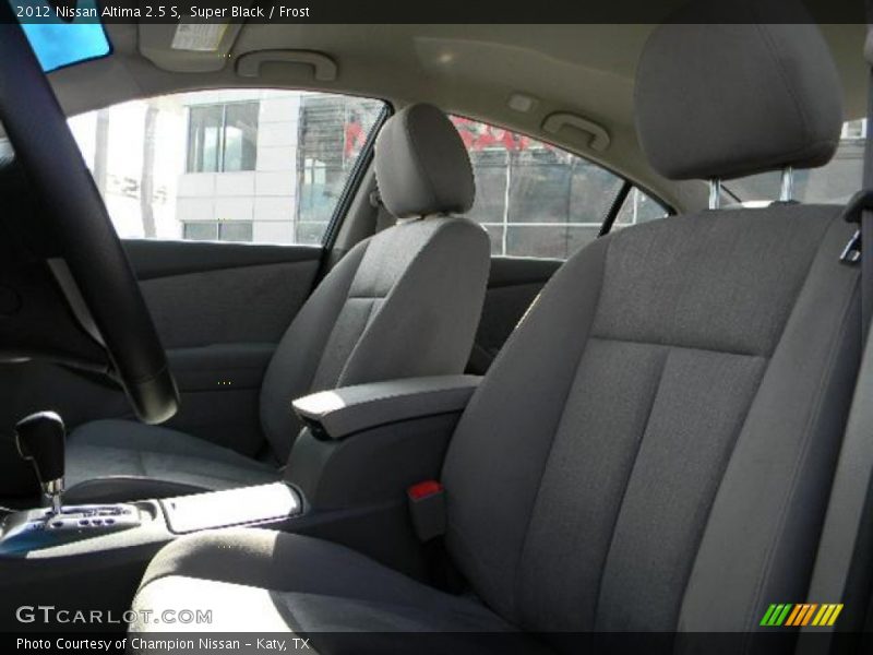 Super Black / Frost 2012 Nissan Altima 2.5 S
