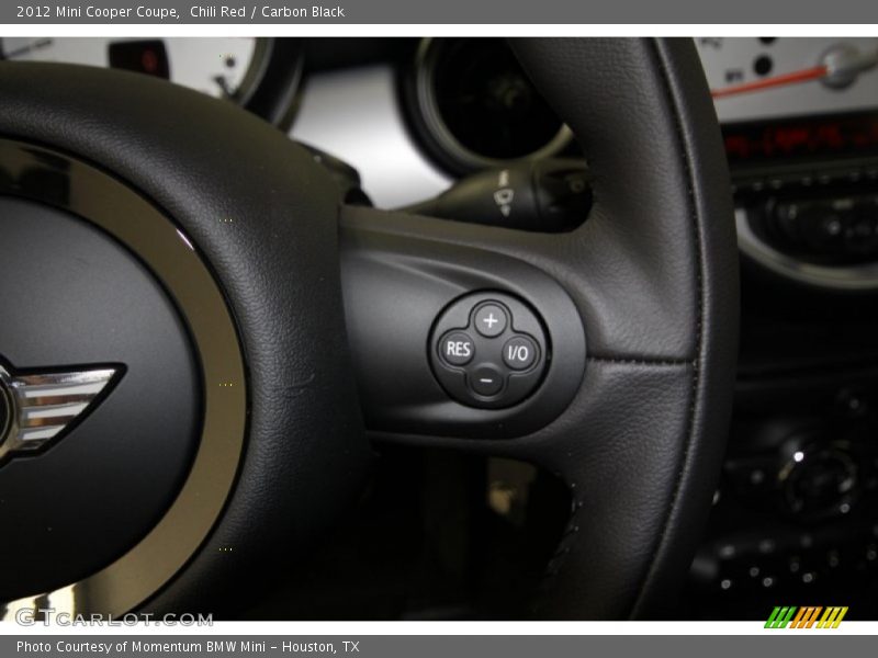 Chili Red / Carbon Black 2012 Mini Cooper Coupe