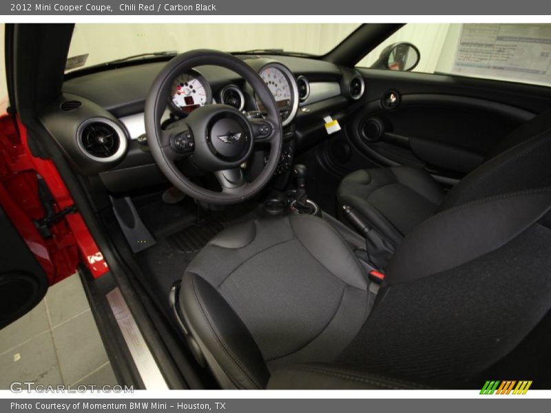 Chili Red / Carbon Black 2012 Mini Cooper Coupe