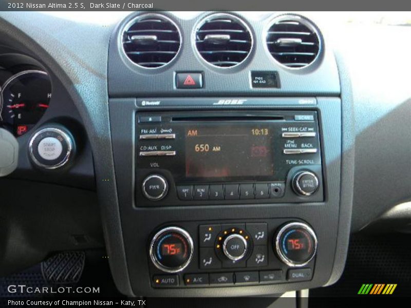 Dark Slate / Charcoal 2012 Nissan Altima 2.5 S