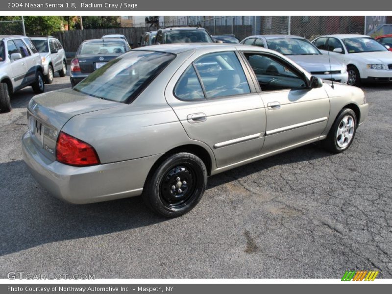 Radium Gray / Sage 2004 Nissan Sentra 1.8