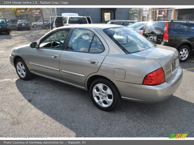 Radium Gray / Sage 2004 Nissan Sentra 1.8