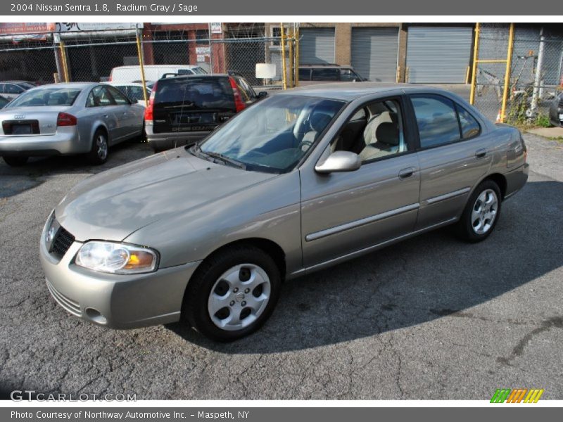 Radium Gray / Sage 2004 Nissan Sentra 1.8