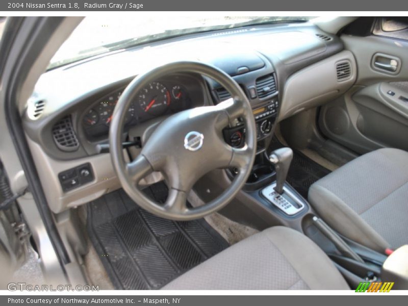 Radium Gray / Sage 2004 Nissan Sentra 1.8