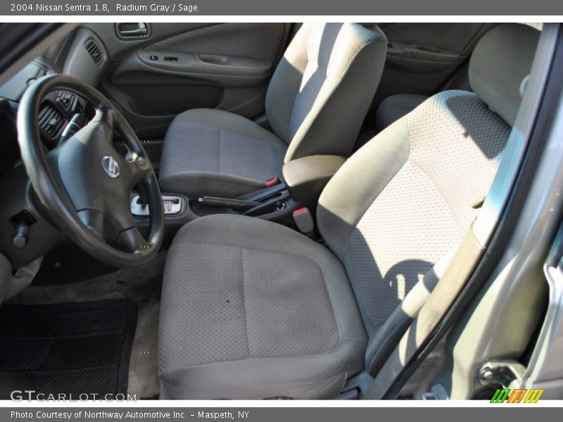 Radium Gray / Sage 2004 Nissan Sentra 1.8