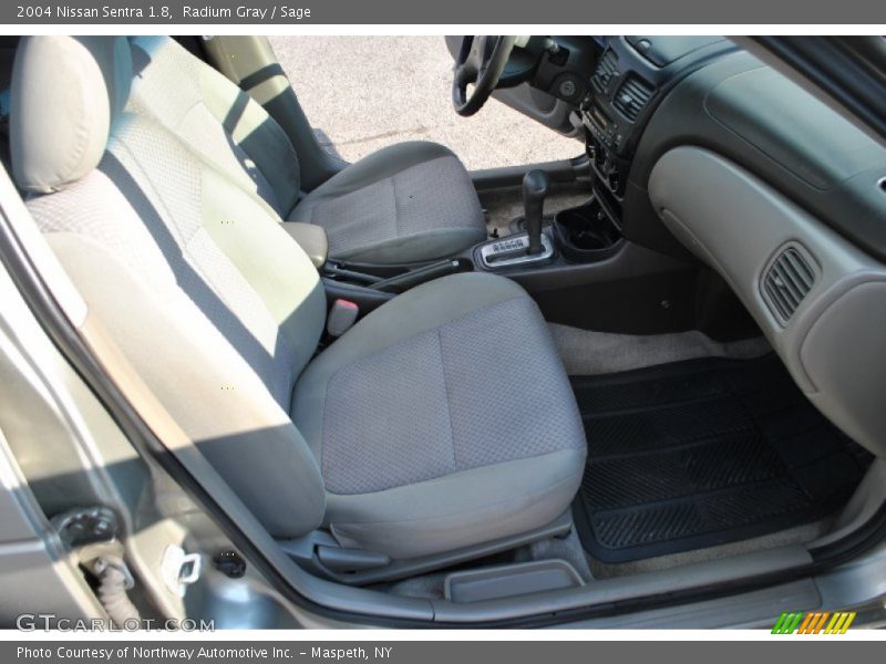 Radium Gray / Sage 2004 Nissan Sentra 1.8