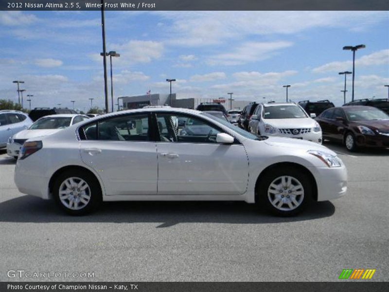 Winter Frost White / Frost 2012 Nissan Altima 2.5 S