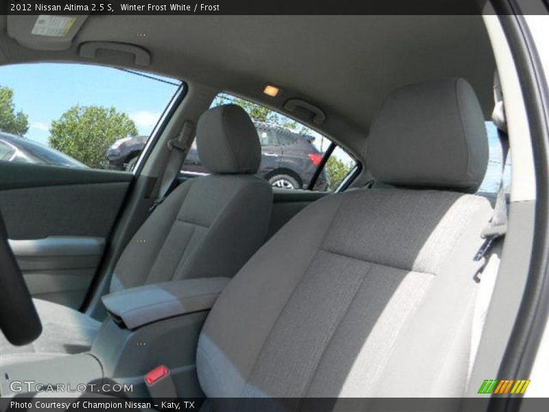 Winter Frost White / Frost 2012 Nissan Altima 2.5 S