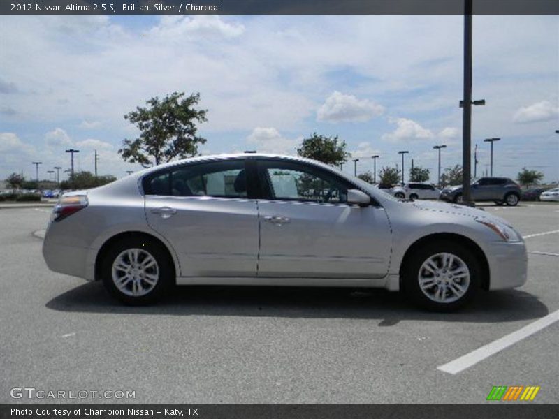 Brilliant Silver / Charcoal 2012 Nissan Altima 2.5 S