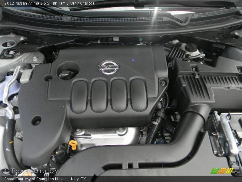 Brilliant Silver / Charcoal 2012 Nissan Altima 2.5 S