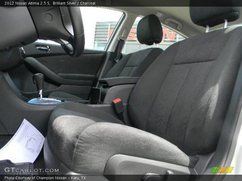 Brilliant Silver / Charcoal 2012 Nissan Altima 2.5 S