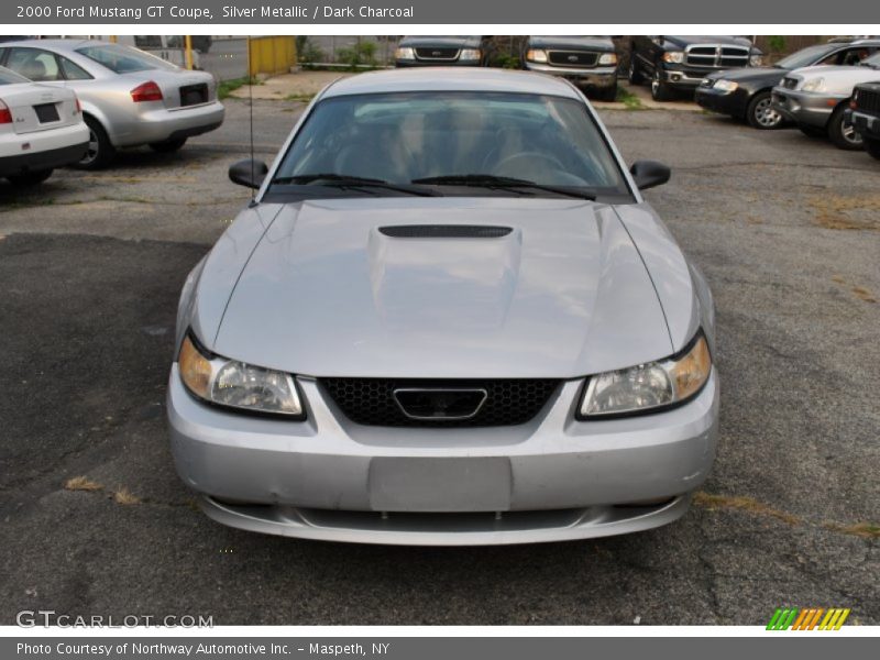 Silver Metallic / Dark Charcoal 2000 Ford Mustang GT Coupe