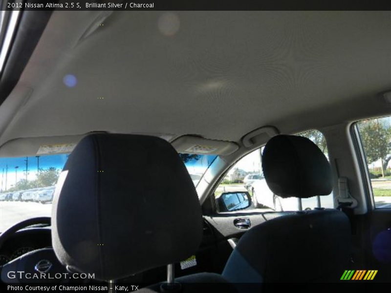 Brilliant Silver / Charcoal 2012 Nissan Altima 2.5 S
