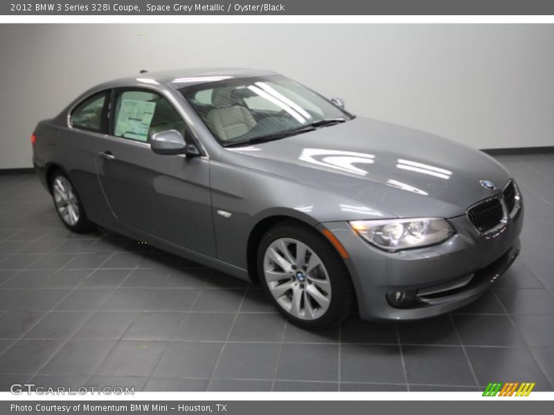 Space Grey Metallic / Oyster/Black 2012 BMW 3 Series 328i Coupe