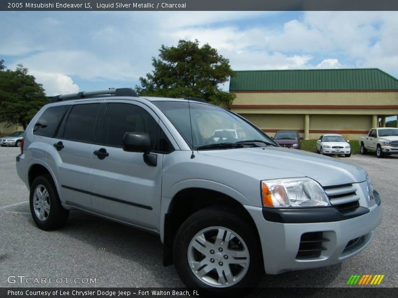 Liquid Silver Metallic / Charcoal 2005 Mitsubishi Endeavor LS