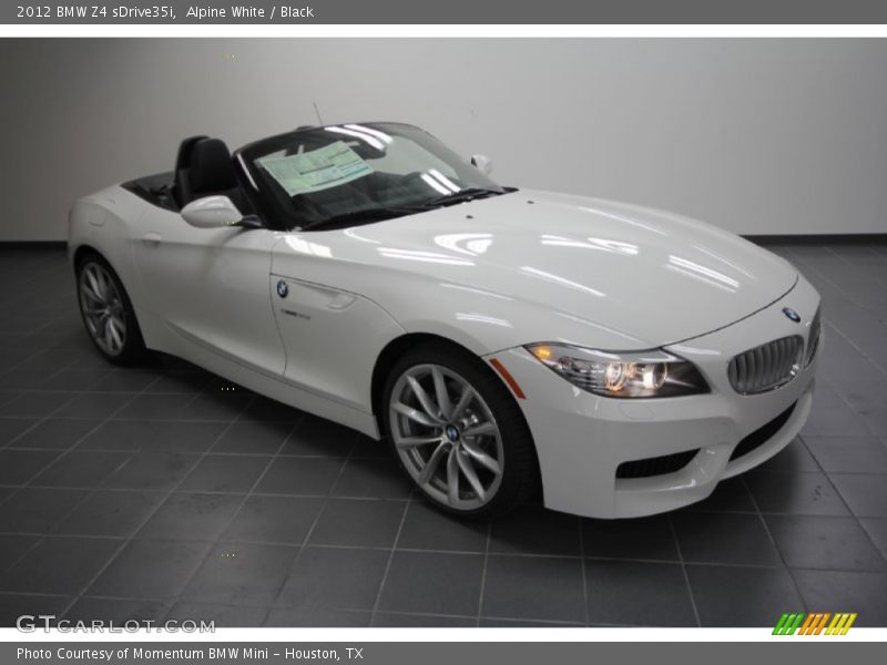 Front 3/4 View of 2012 Z4 sDrive35i