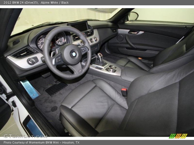  2012 Z4 sDrive35i Black Interior