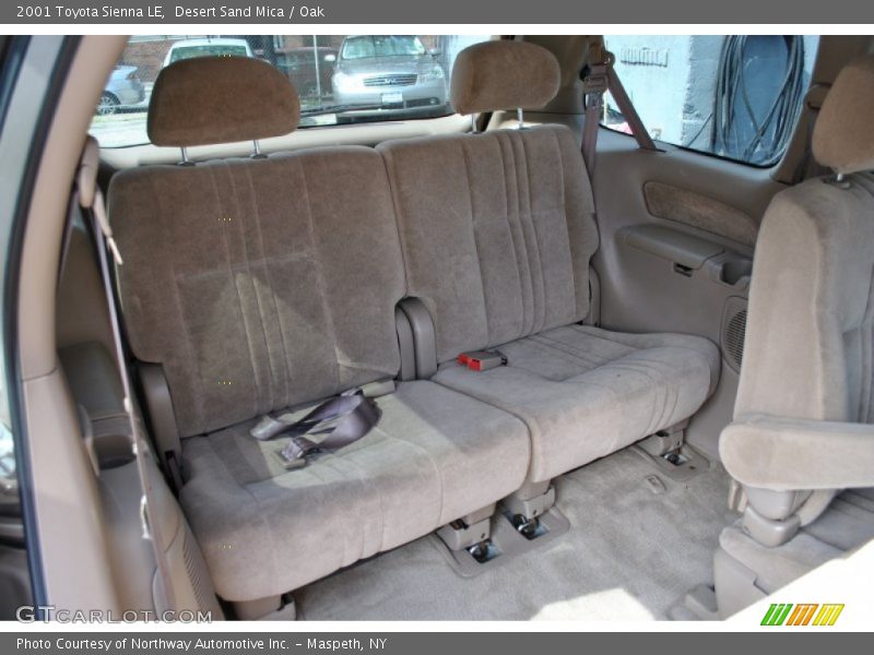 Desert Sand Mica / Oak 2001 Toyota Sienna LE