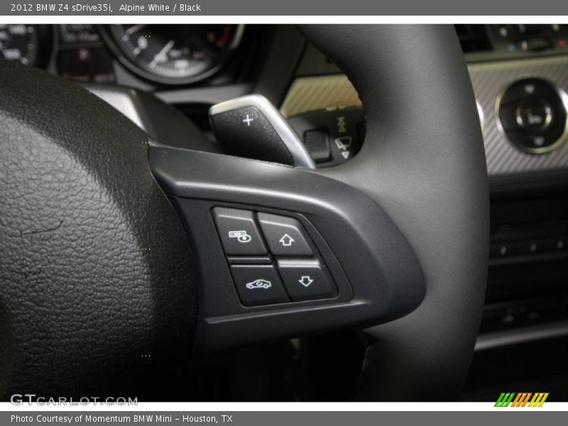 Alpine White / Black 2012 BMW Z4 sDrive35i