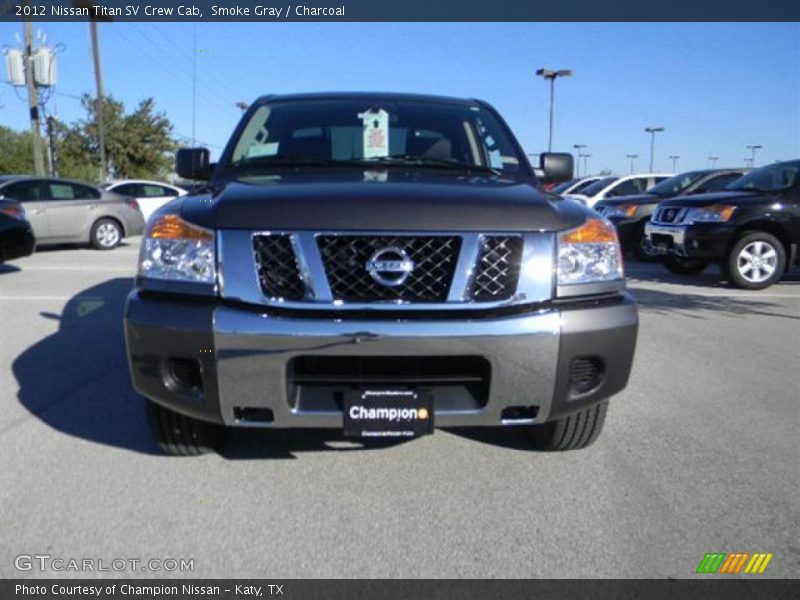 Smoke Gray / Charcoal 2012 Nissan Titan SV Crew Cab