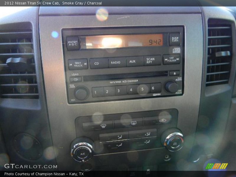 Smoke Gray / Charcoal 2012 Nissan Titan SV Crew Cab