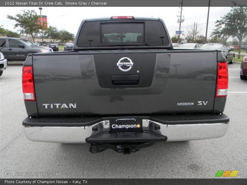 Smoke Gray / Charcoal 2012 Nissan Titan SV Crew Cab