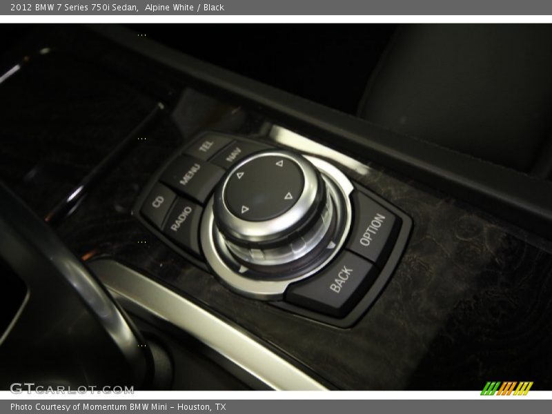 Alpine White / Black 2012 BMW 7 Series 750i Sedan