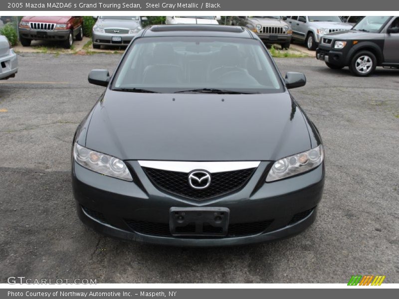 Steel Gray Metallic / Black 2005 Mazda MAZDA6 s Grand Touring Sedan