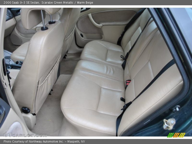  2000 9-3 SE Sedan Warm Beige Interior