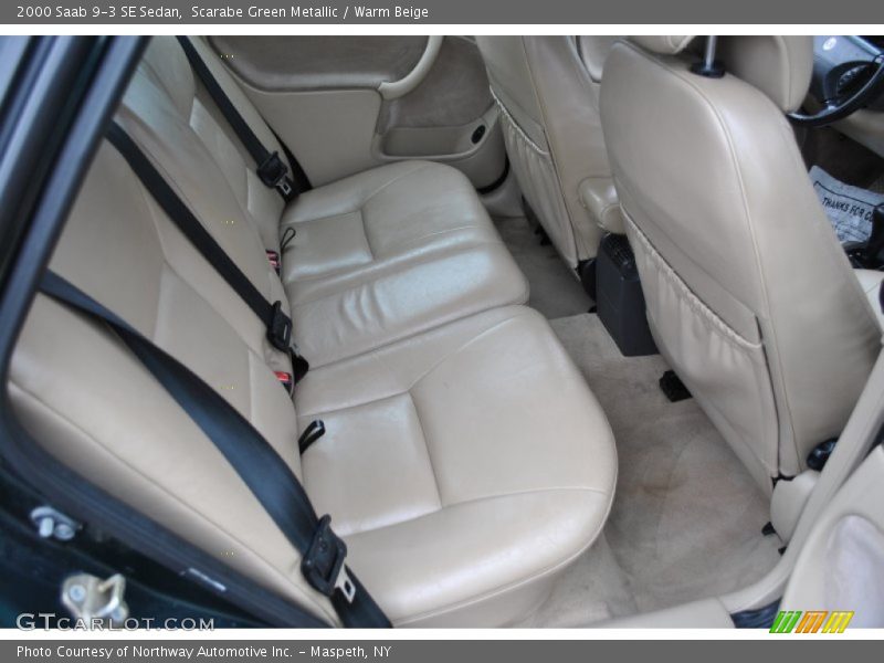  2000 9-3 SE Sedan Warm Beige Interior