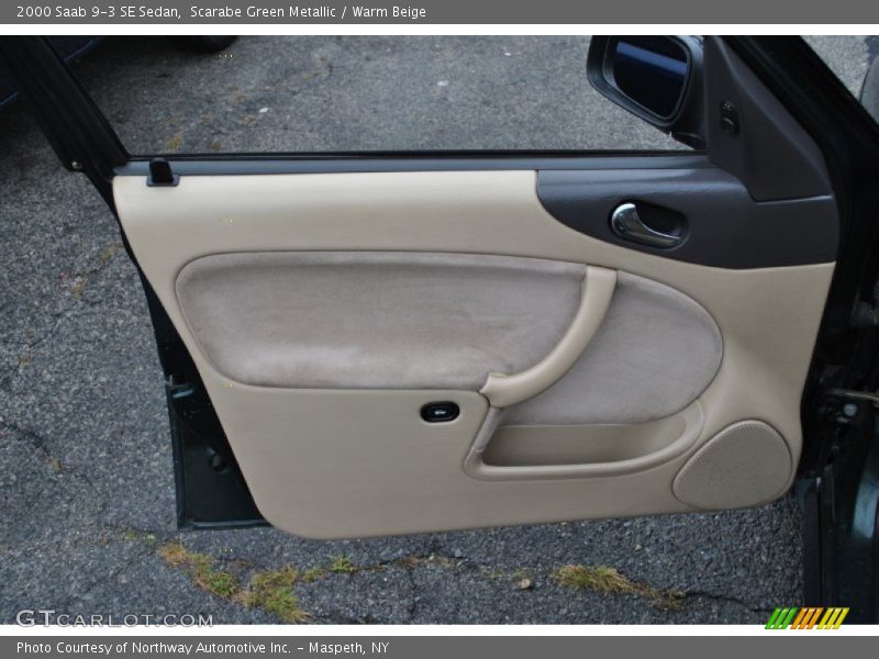 Door Panel of 2000 9-3 SE Sedan