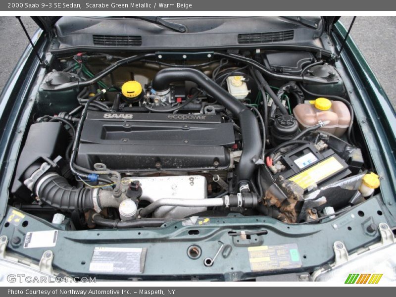  2000 9-3 SE Sedan Engine - 2.0L Turbocharged 16V 4 Cylinder