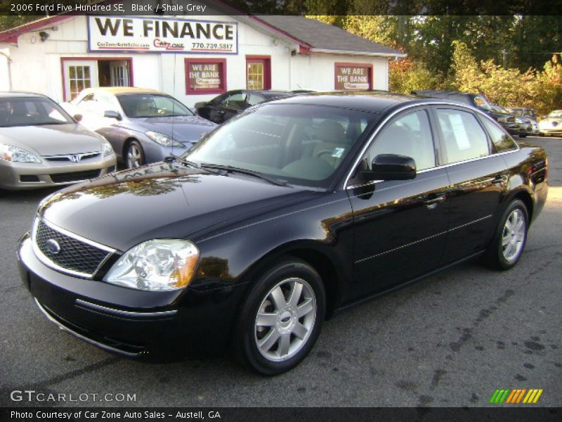 Black / Shale Grey 2006 Ford Five Hundred SE