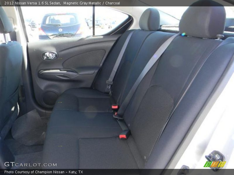 Magnetic Gray Metallic / Charcoal 2012 Nissan Versa 1.6 SL Sedan
