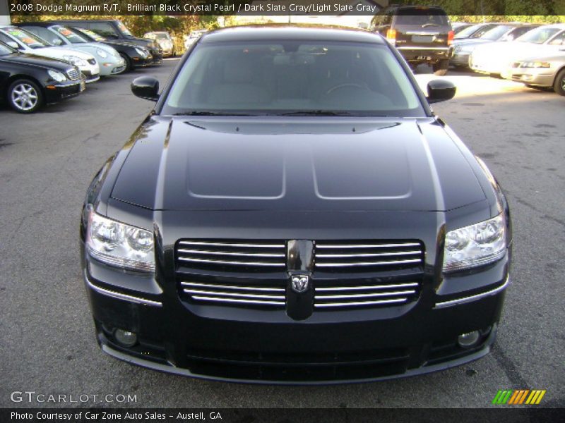 Brilliant Black Crystal Pearl / Dark Slate Gray/Light Slate Gray 2008 Dodge Magnum R/T