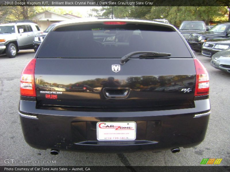 Brilliant Black Crystal Pearl / Dark Slate Gray/Light Slate Gray 2008 Dodge Magnum R/T