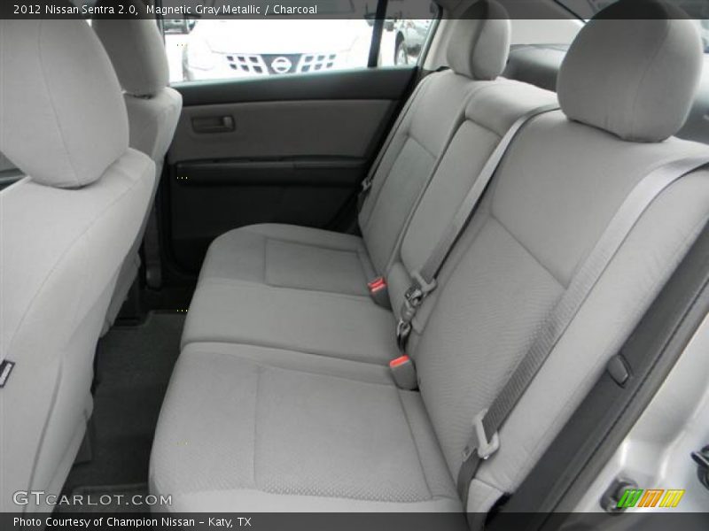 Magnetic Gray Metallic / Charcoal 2012 Nissan Sentra 2.0