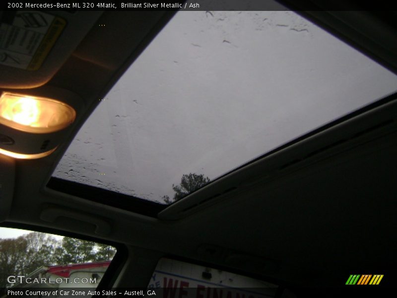 Brilliant Silver Metallic / Ash 2002 Mercedes-Benz ML 320 4Matic