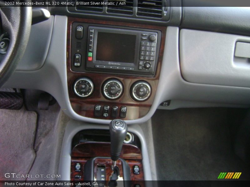 Brilliant Silver Metallic / Ash 2002 Mercedes-Benz ML 320 4Matic