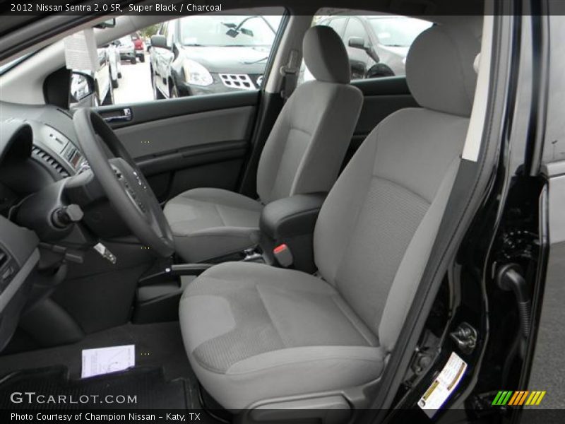 Super Black / Charcoal 2012 Nissan Sentra 2.0 SR