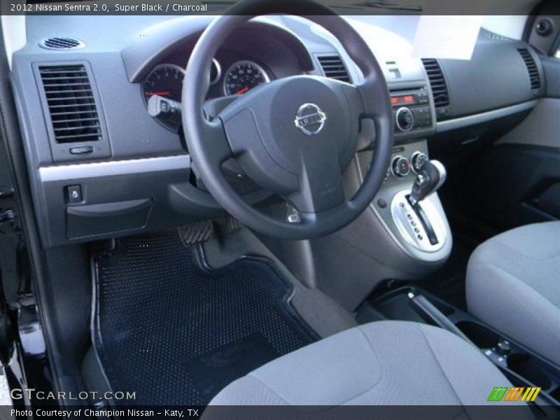 Super Black / Charcoal 2012 Nissan Sentra 2.0